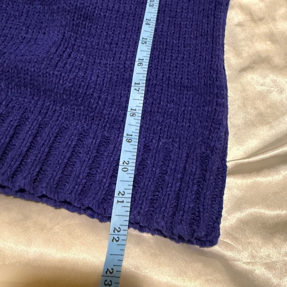 Jones New York Royal Blue Turtleneck Knit Top - Picture 8 of 8